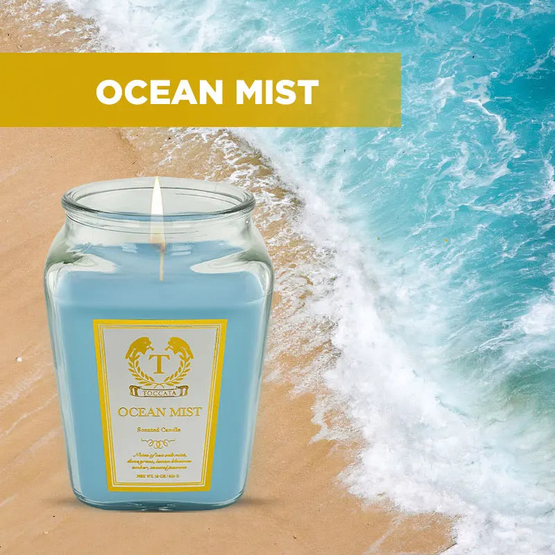 Scented Candles, long burn time, single wick