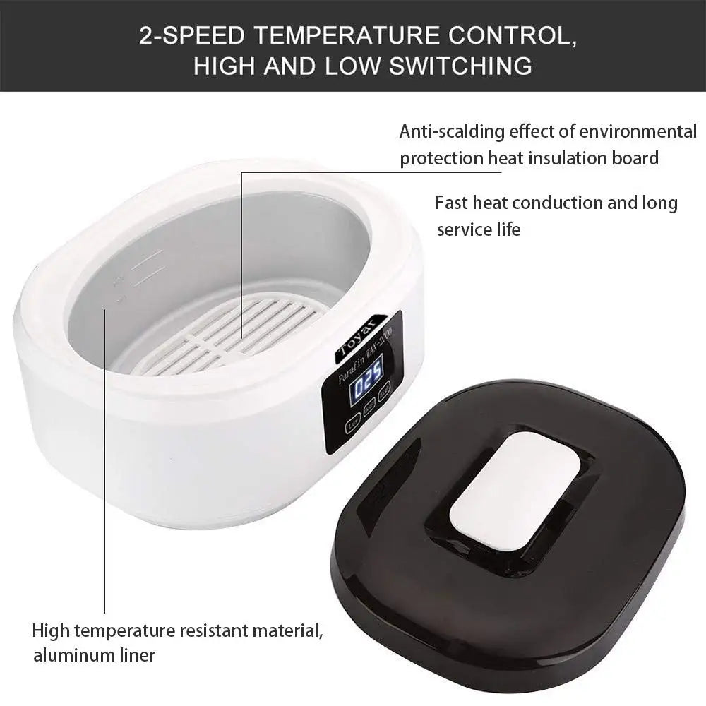 Paraffin Wax Machine for Hand and Feet, Touchscreen, Warmer, Moisturizing Spa Bath Kit