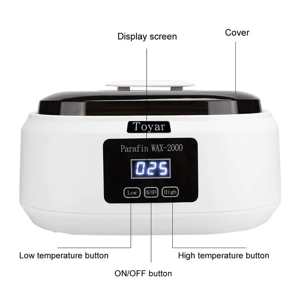 Paraffin Wax Machine for Hand and Feet, Touchscreen, Warmer, Moisturizing Spa Bath Kit