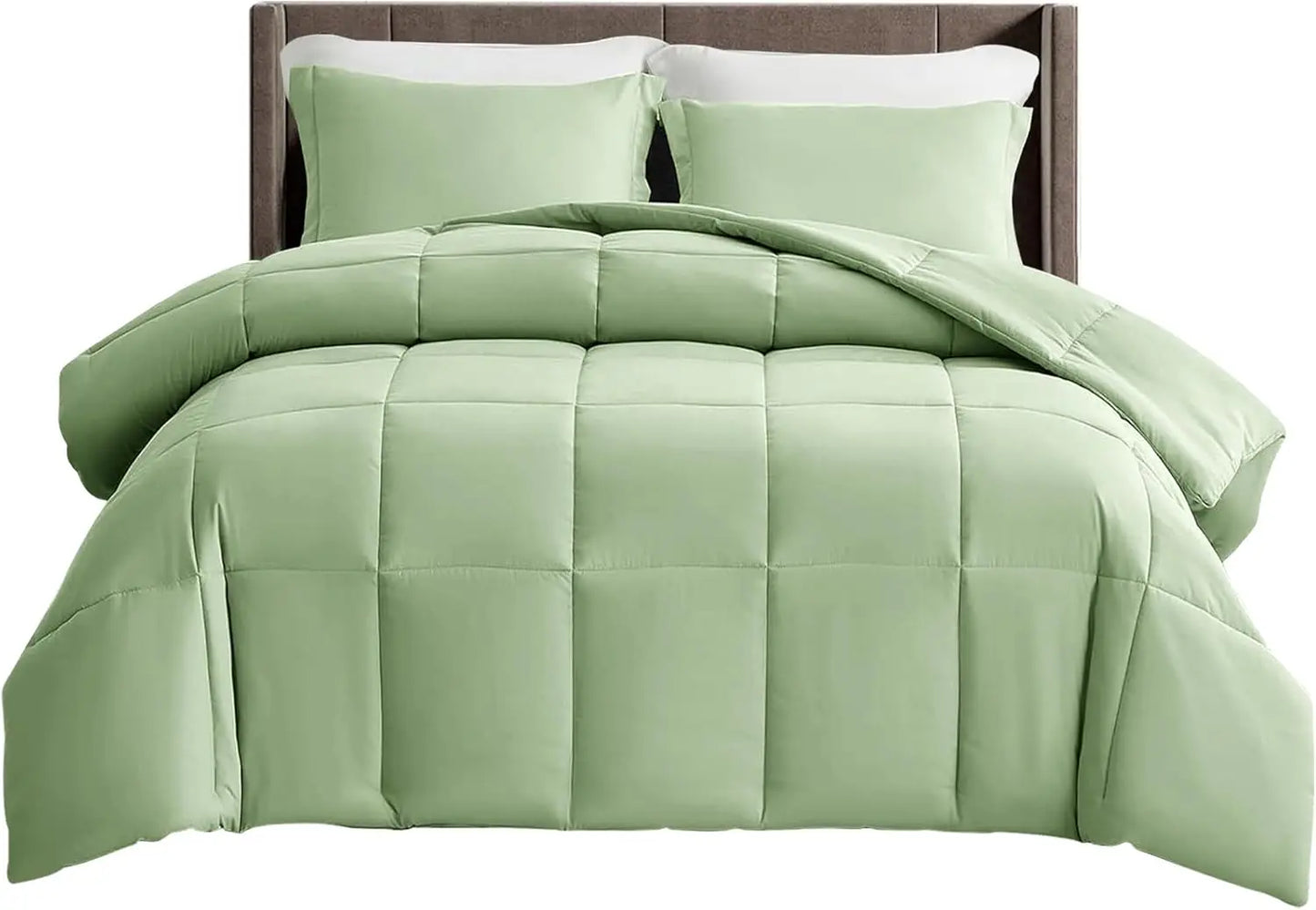 1Pc Bed Comforter, Down Alternative Box, Stitched Fluffy Comforter, Duvet Insert