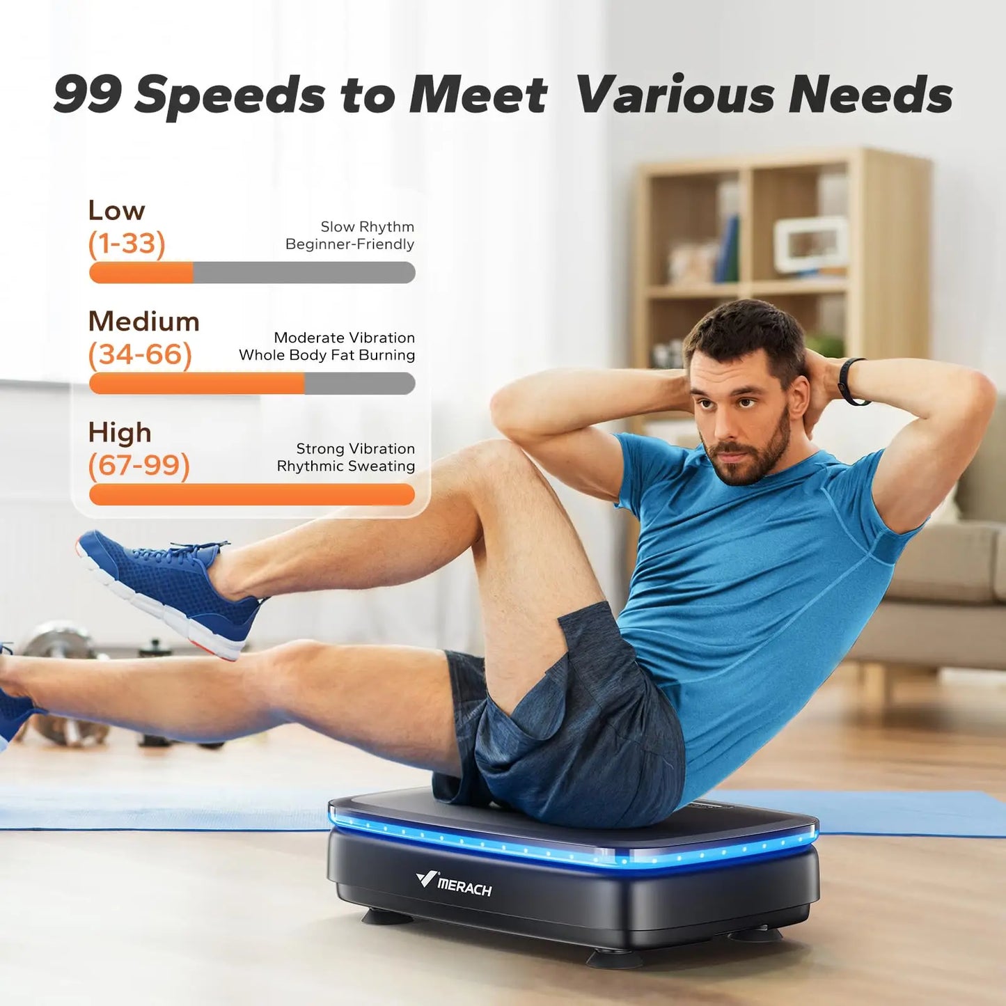Vibration Plate, Exercise Machine, Lymphatic Drainage, Relieve Pain, Help Sleep, Fat Burning & Weight Loss