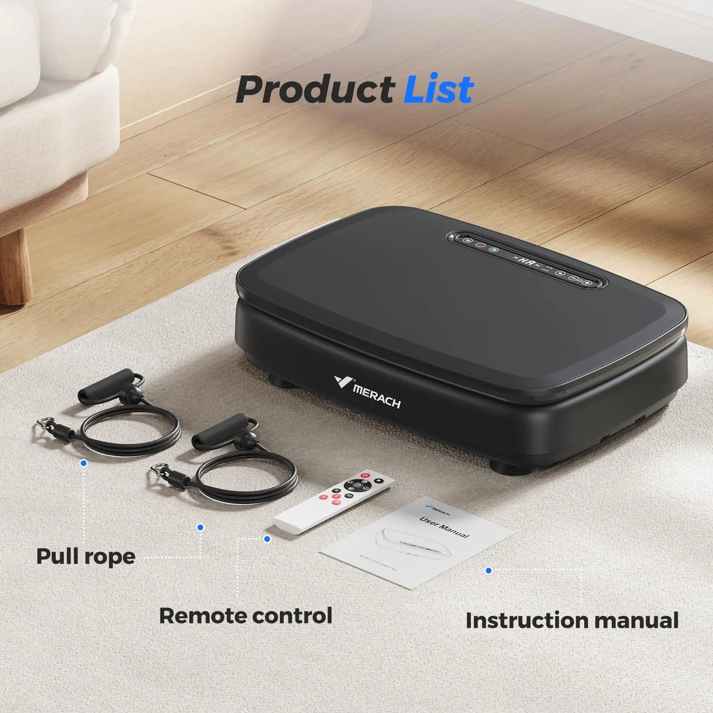 Vibration Plate, Exercise Machine, Lymphatic Drainage, Relieve Pain, Help Sleep, Fat Burning & Weight Loss