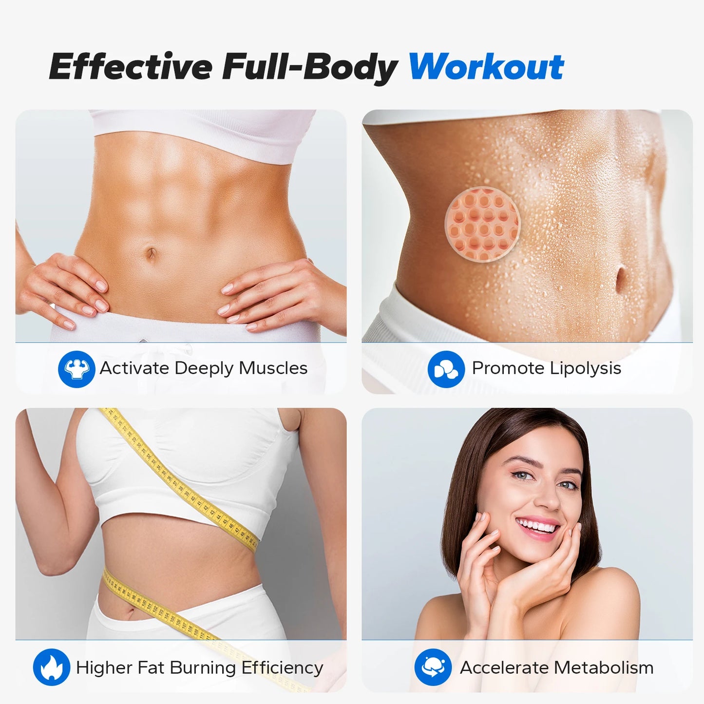 MERACH Vibration Plate, Exercise Machine, Lymphatic Drainage, Relieve Pain, Help Sleep, Fat Burning & Weight Loss