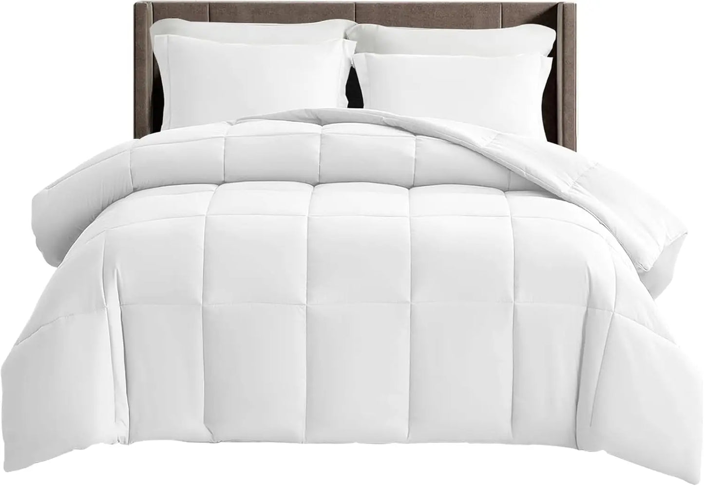 1Pc Bed Comforter, Down Alternative Box, Stitched Fluffy Comforter, Duvet Insert