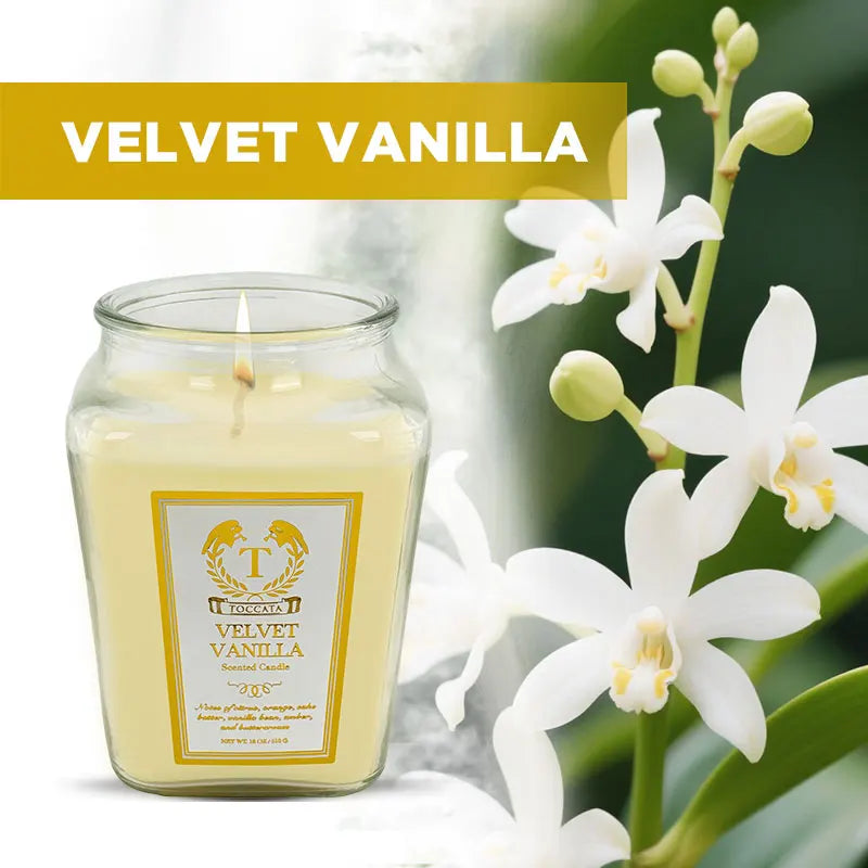 Scented Candles, long burn time, single wick