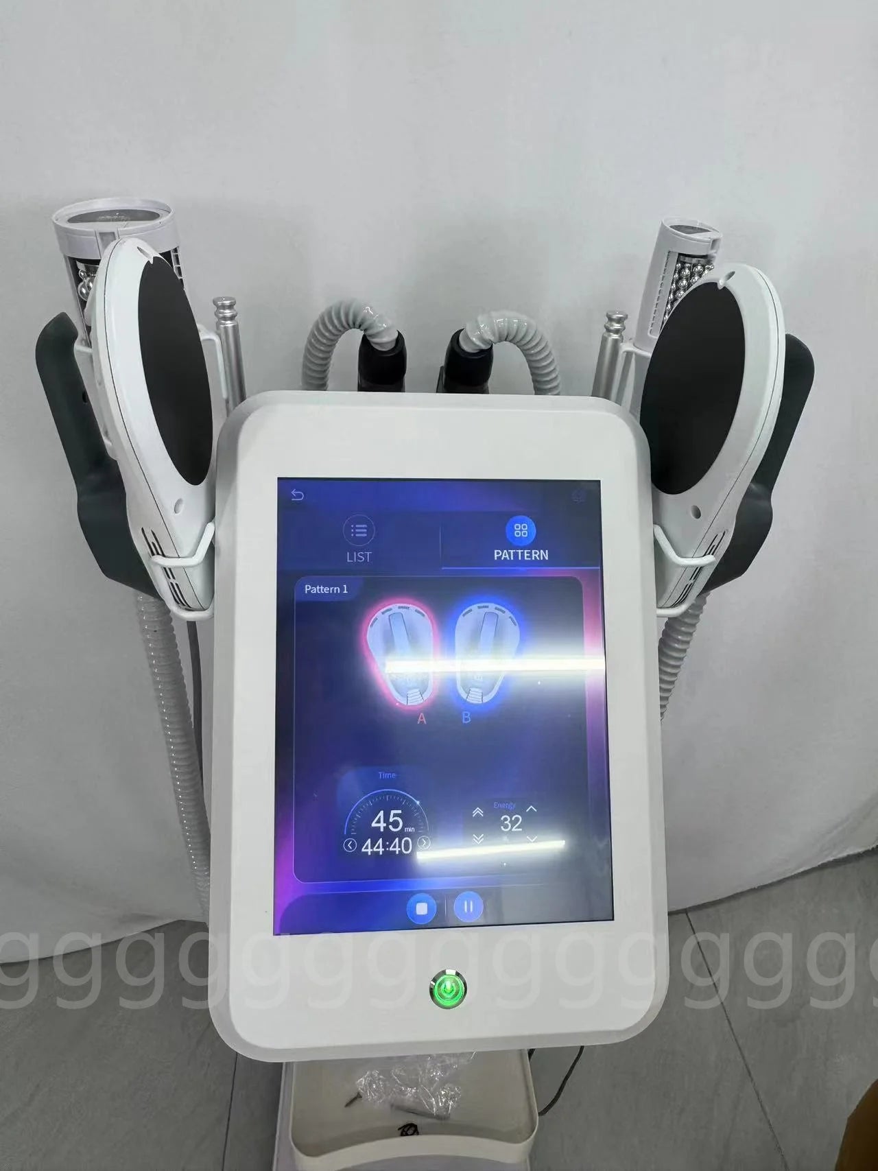 Vacuum 360 Slimming Massage, Face Lifting, EMS Roller Therapy Machine, Weight Loss, Inner Ball Roller