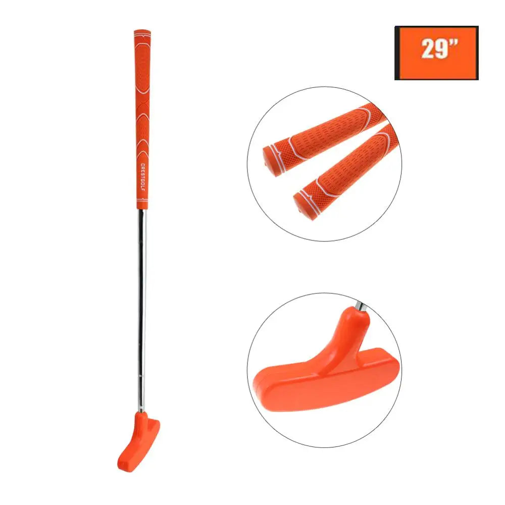 1 PC, Mini Golf Putters, Rubber Putter Head, Steel Shaft