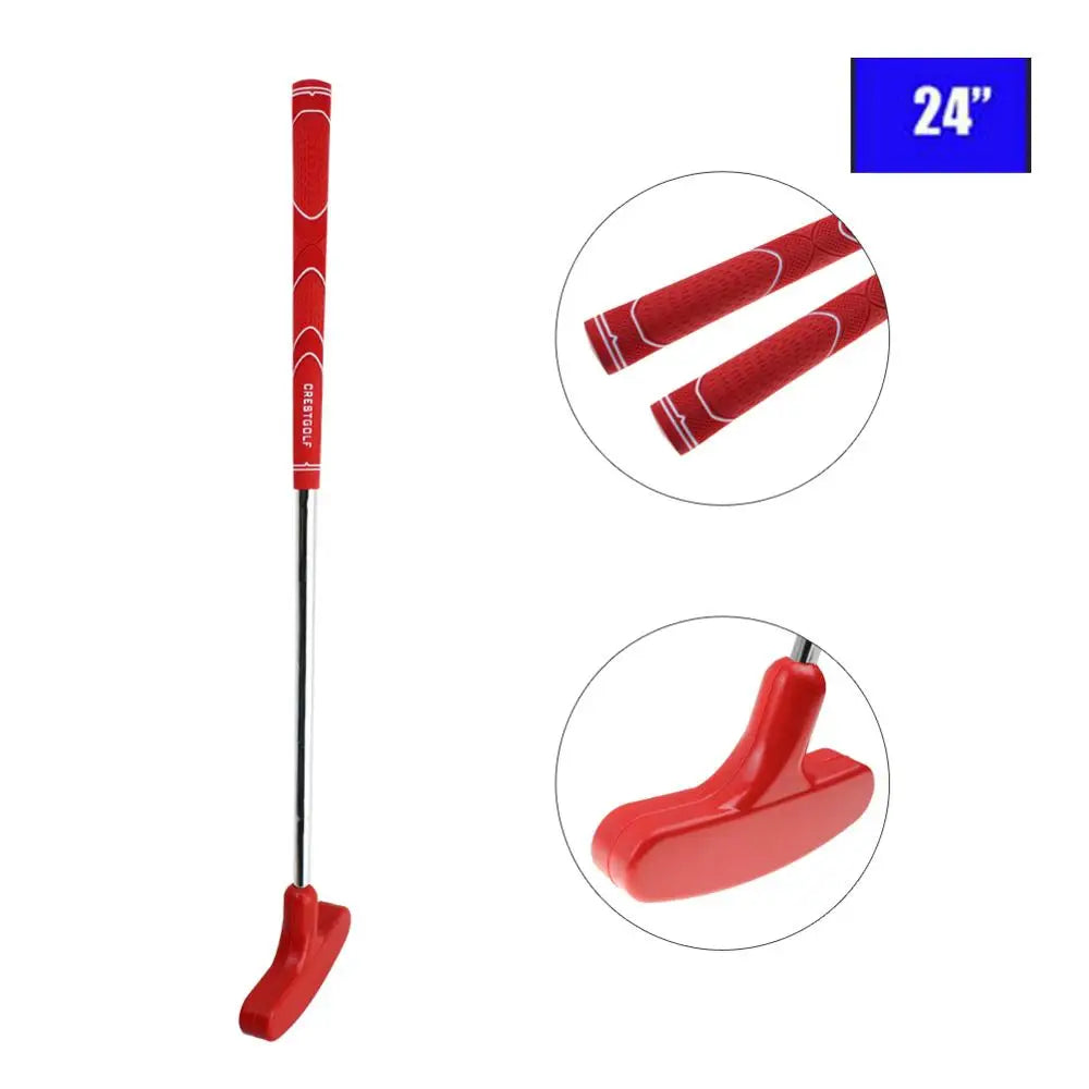 1 PC, Mini Golf Putters, Rubber Putter Head, Steel Shaft