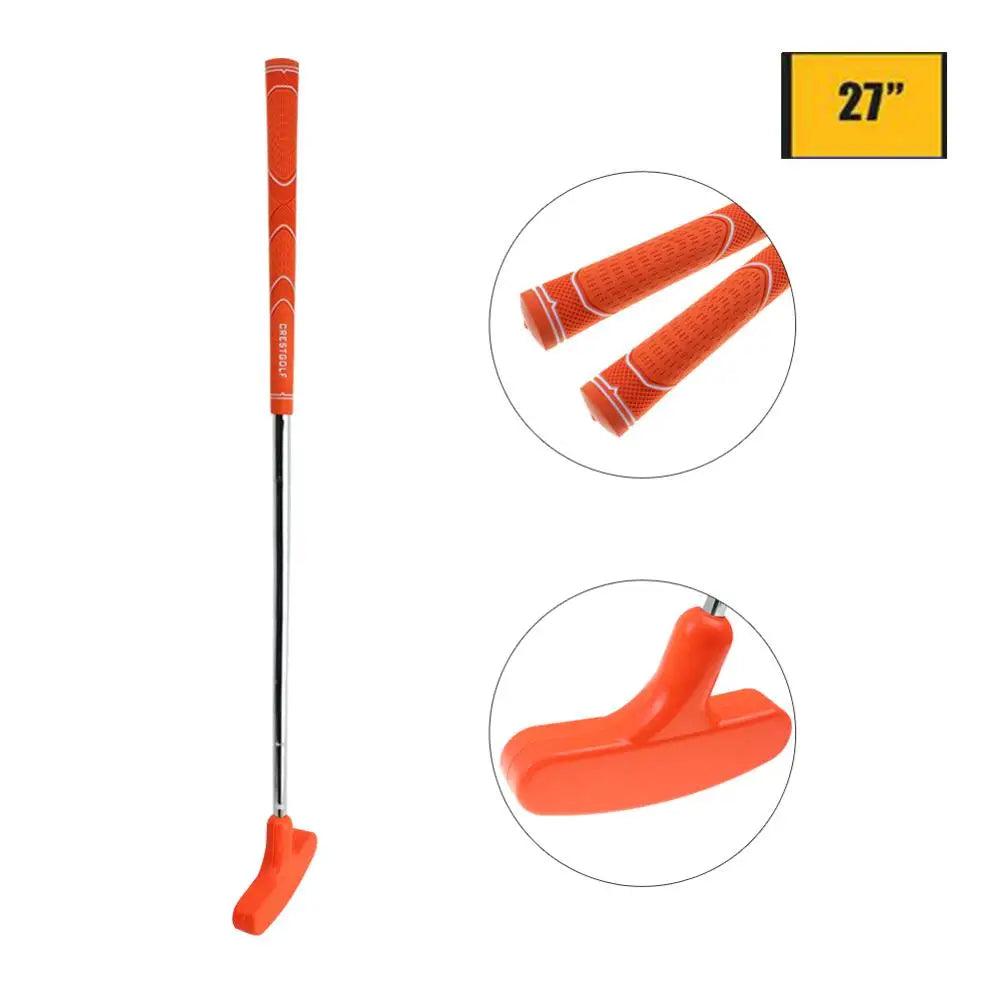 1 PC, Mini Golf Putters, Rubber Putter Head, Steel Shaft