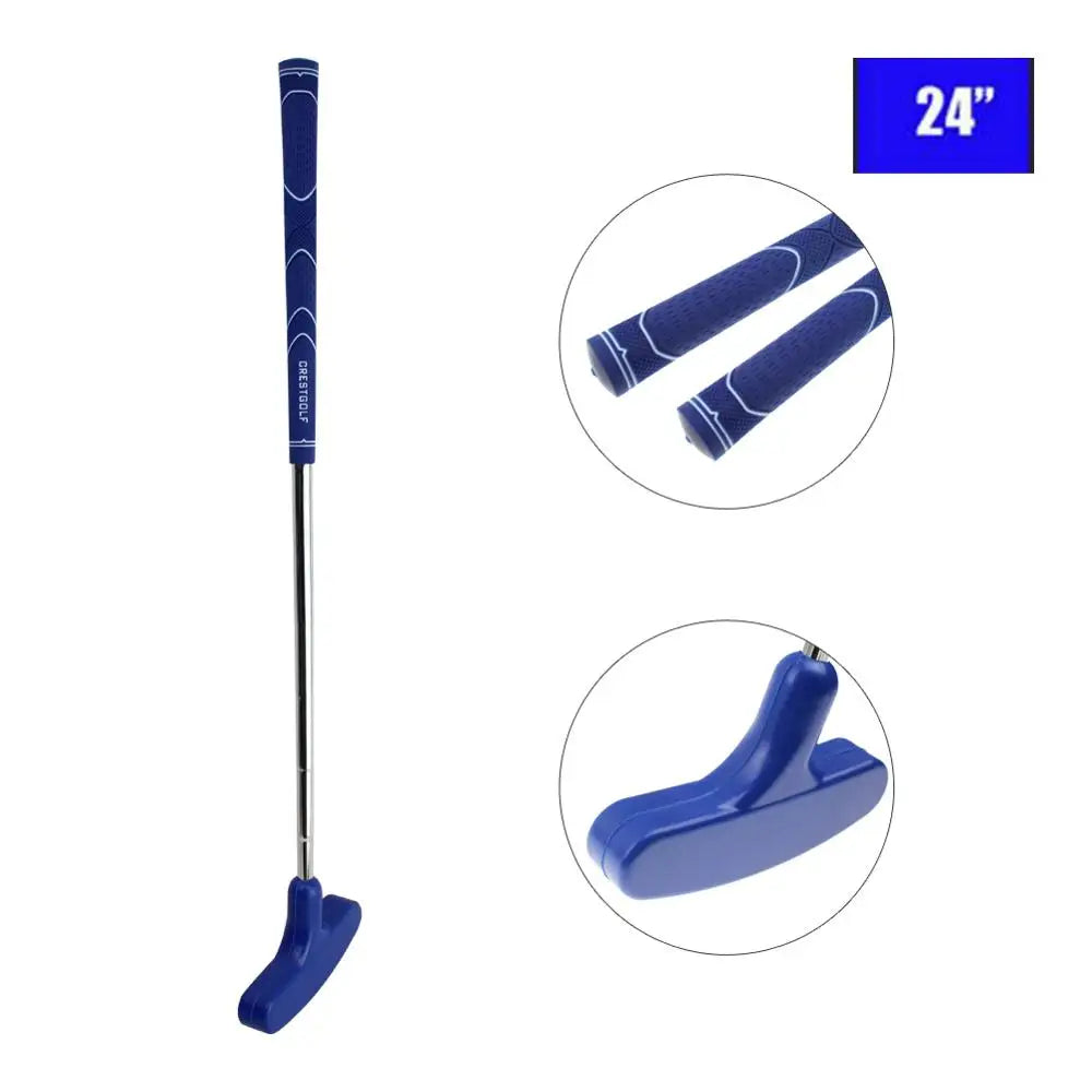 1 PC, Mini Golf Putters, Rubber Putter Head, Steel Shaft