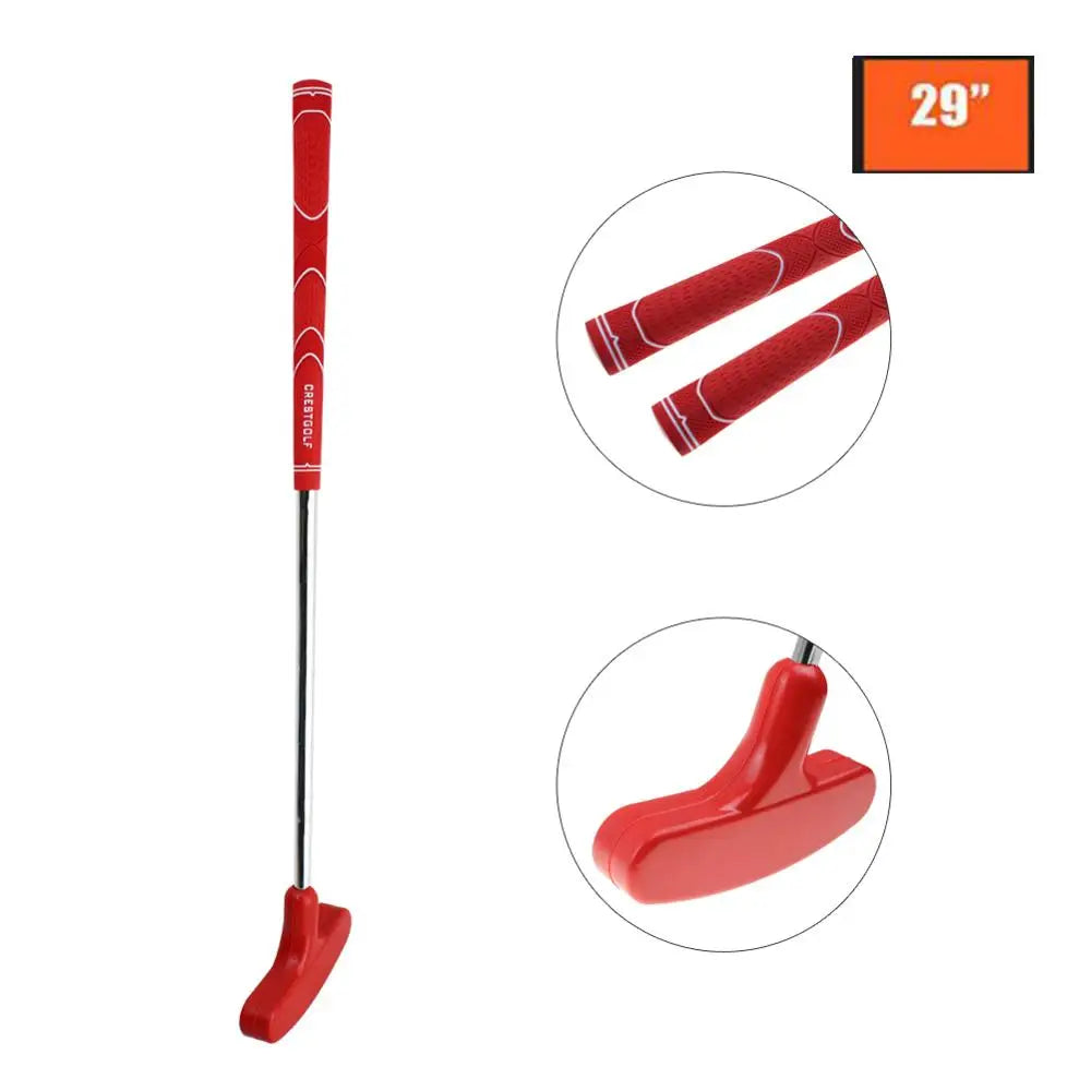 1 PC, Mini Golf Putters, Rubber Putter Head, Steel Shaft