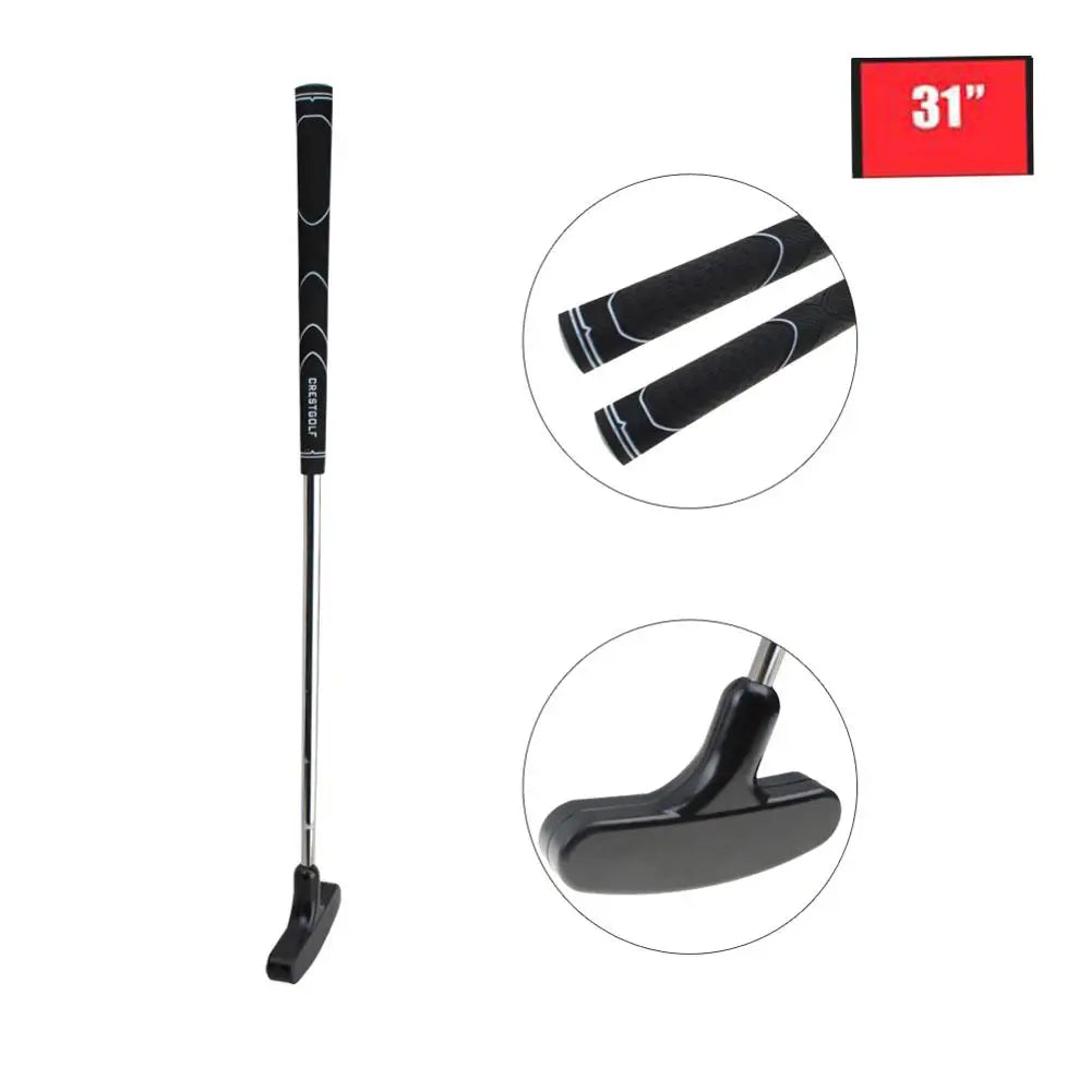 1 PC, Mini Golf Putters, Rubber Putter Head, Steel Shaft