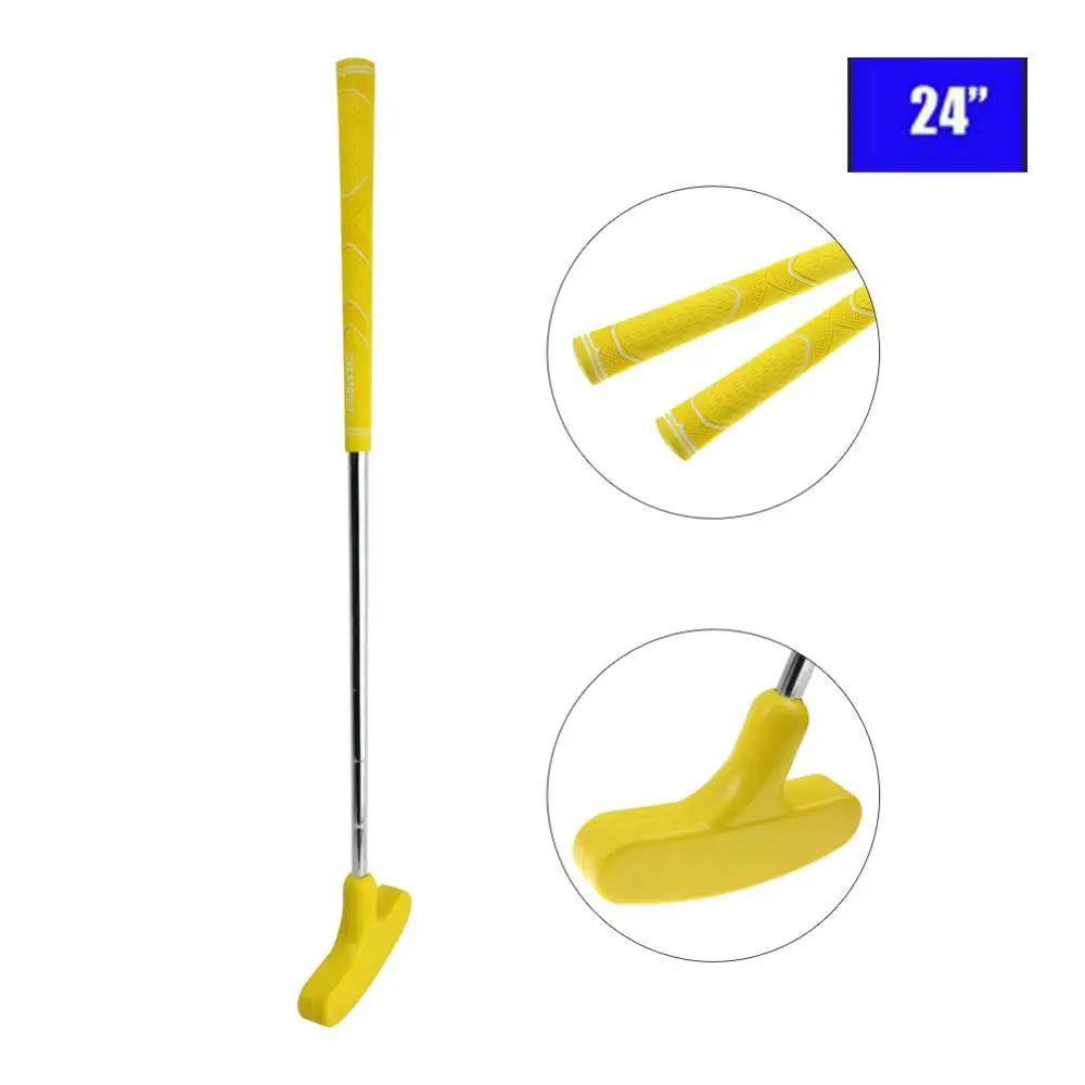 1 PC, Mini Golf Putters, Rubber Putter Head, Steel Shaft