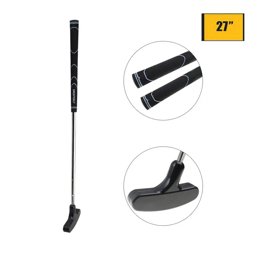 1 PC, Mini Golf Putters, Rubber Putter Head, Steel Shaft