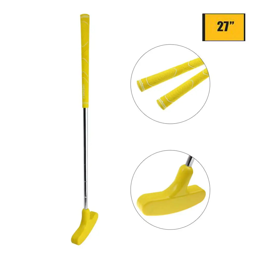1 PC, Mini Golf Putters, Rubber Putter Head, Steel Shaft