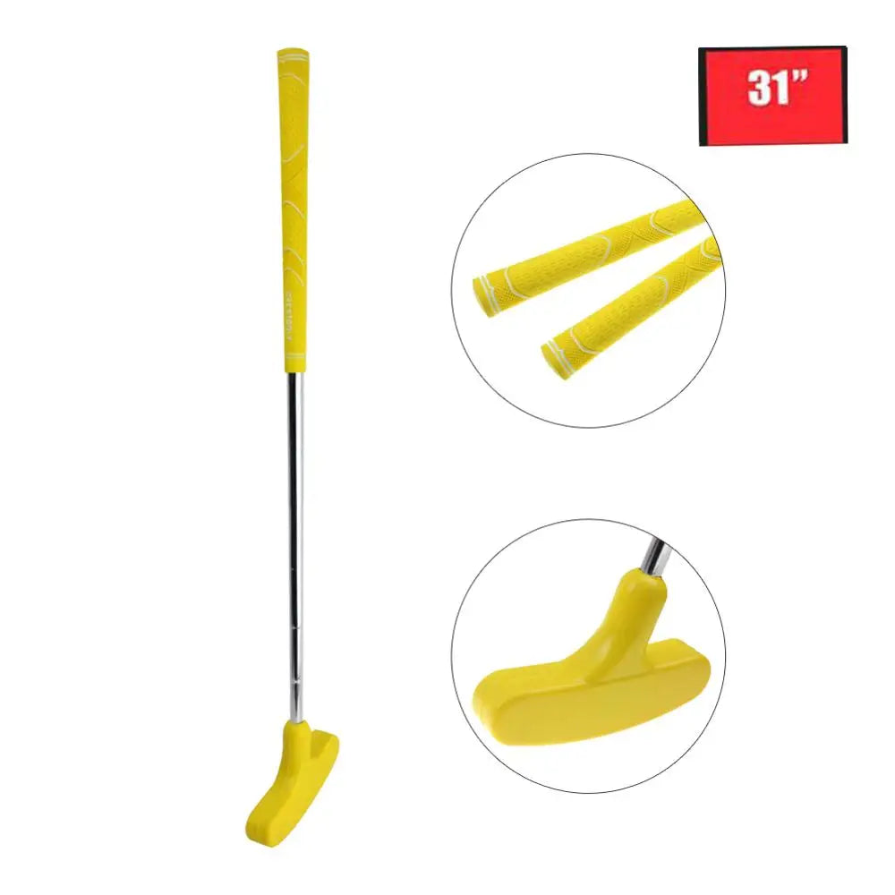1 PC, Mini Golf Putters, Rubber Putter Head, Steel Shaft