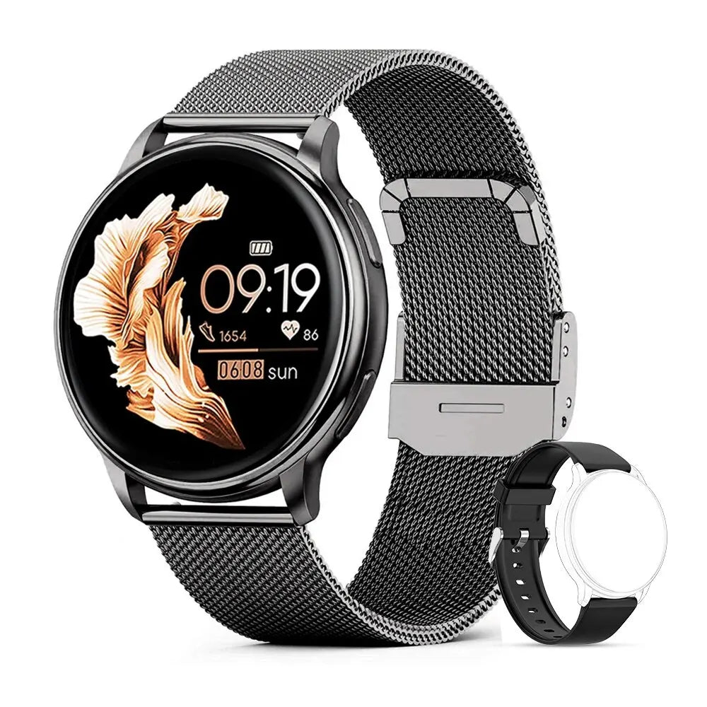 Bluetooth Call Smart Watch Women/Men, Custom Dial, Sports Fitness Tracker, Heart Rate, Android IOS