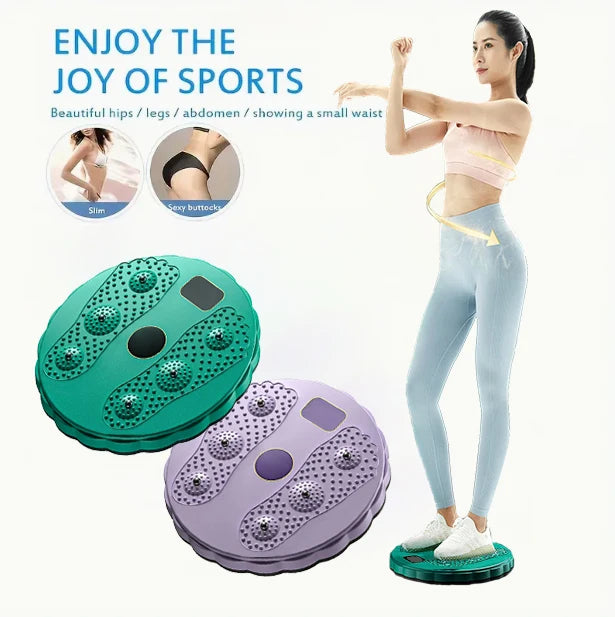 Waist Twisting Disc, Magnetic Massage, Lose Weight, Body Shaping, Exercise Fitness