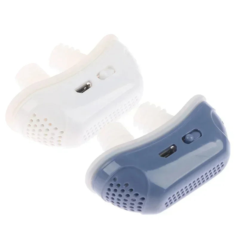Electric Anti Snore Device, Nose Clip, Sleep Aid, Better Breath Aid, Sleeping Ventilator