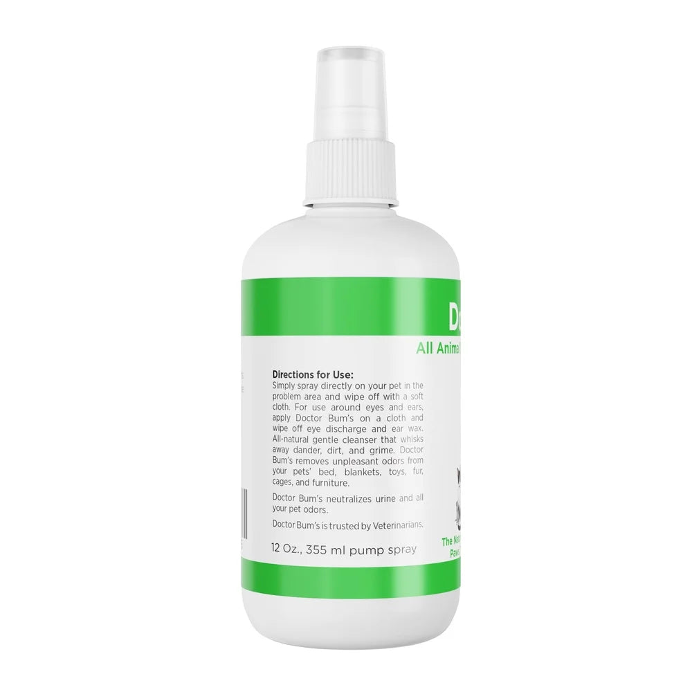 All Natural Pet Odor Eliminator, Spray, Gentle Cleanser, Removes Dirt/Dander/Grime