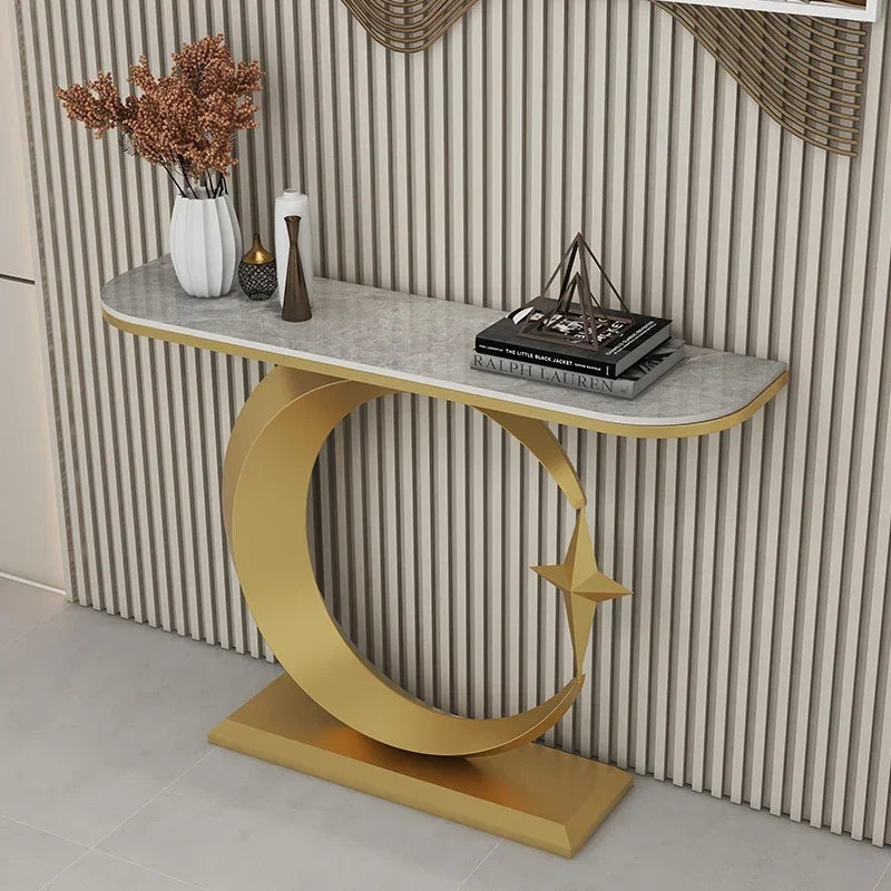 Elegant Beauty Corner Table Trendy Glamour Simple Delicacy Entryways Hallway