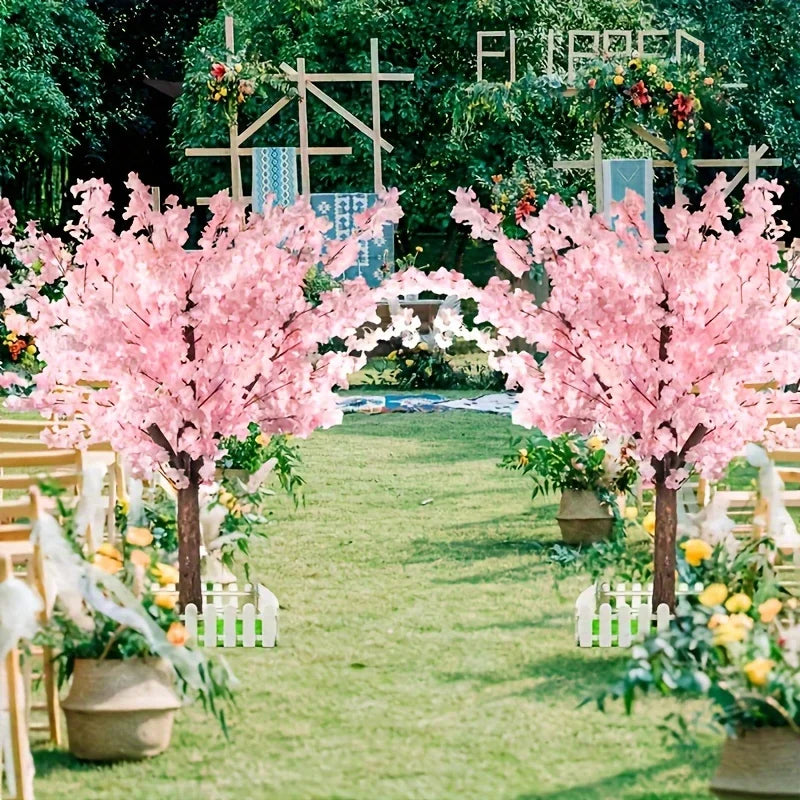 Artificial Cherry Blossom Tree, Indoor/Outdoor Decor