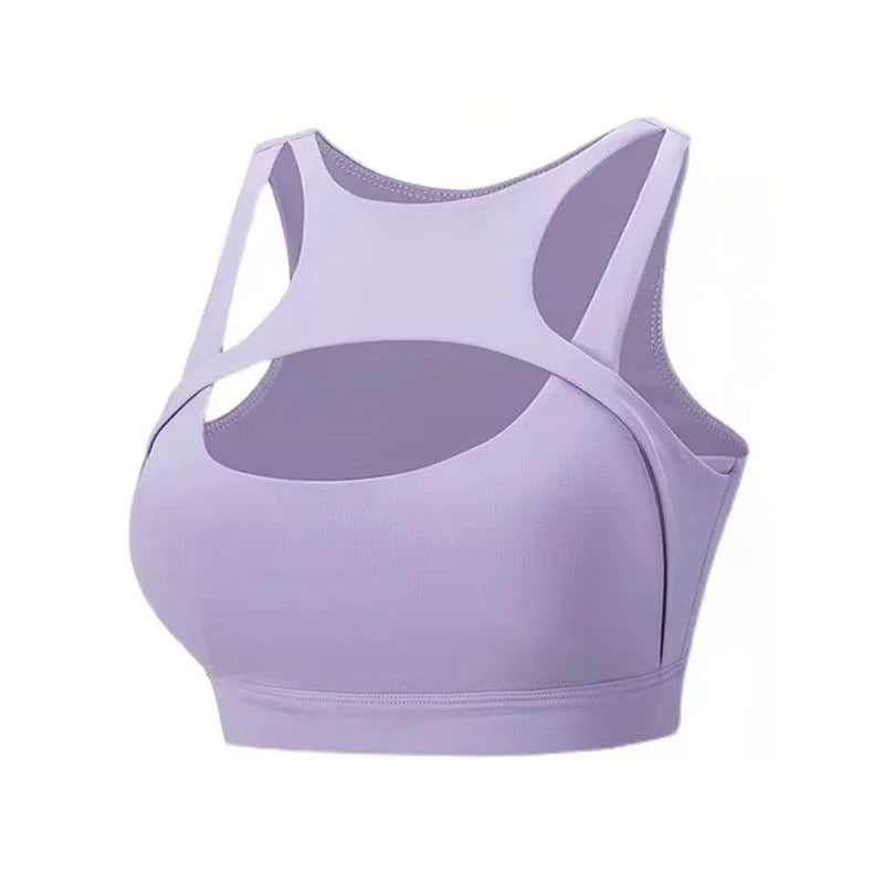 Fitness Sports Bra, Push Up, High Impact, Shockproof, Yoga Bra