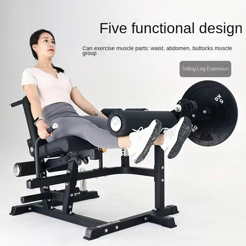 Multifunctional Flexion And Extension Training Machine, Leg Extension, Curling, Waist/Abdominal Bench