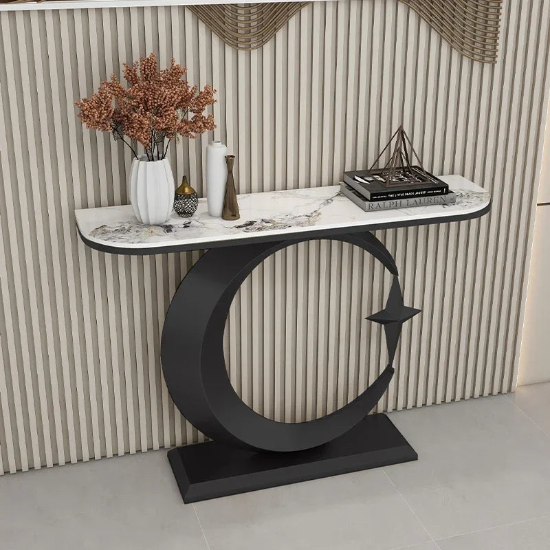 Elegant Beauty Corner Table Trendy Glamour Simple Delicacy Entryways Hallway