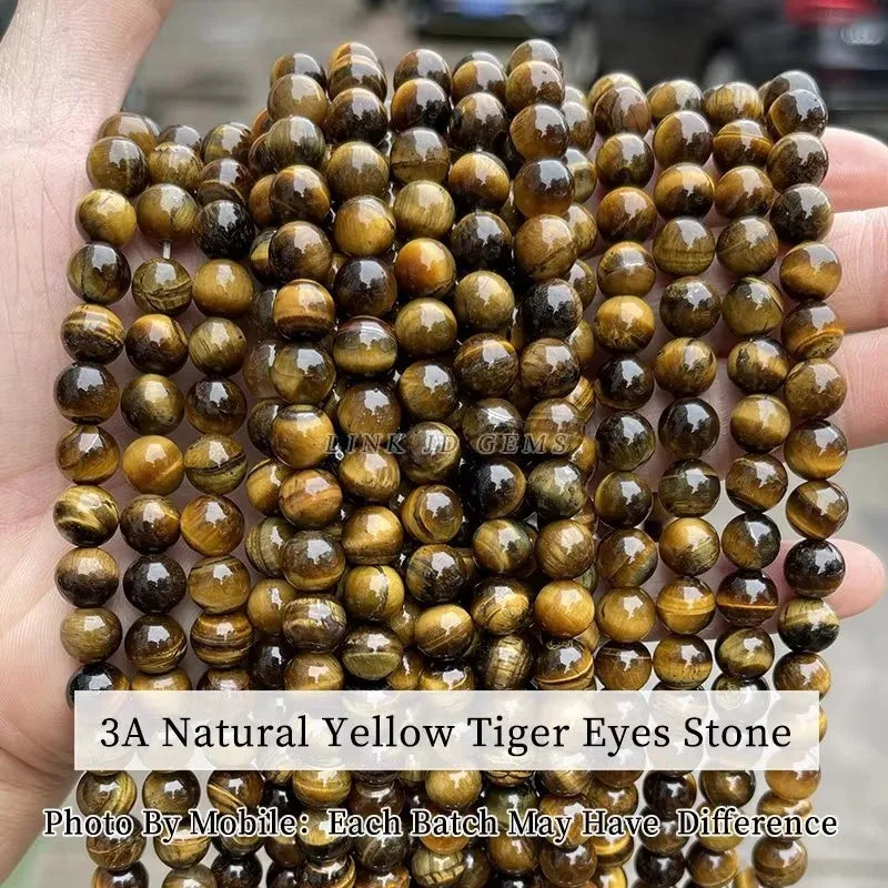 Natural Stone, Lapis Lazuli Round Loose Beads For Jewelry Making