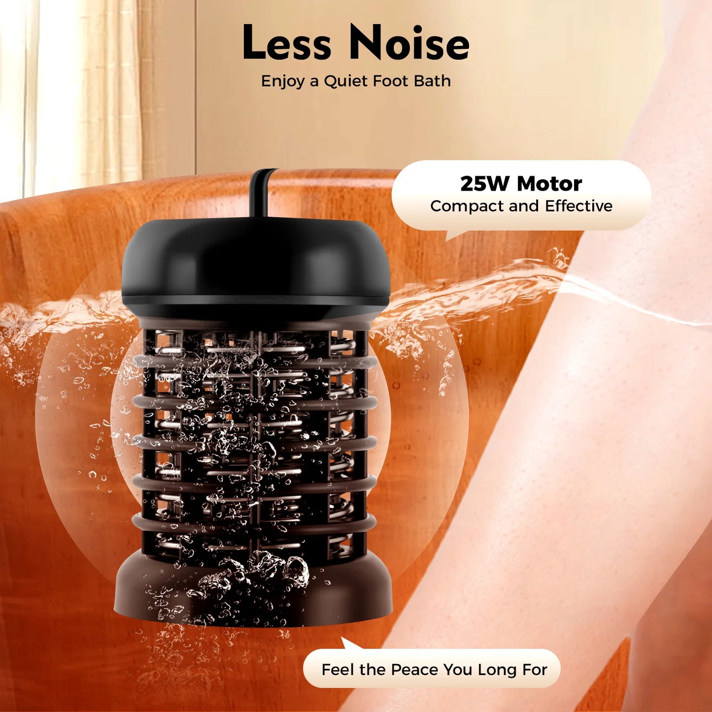 Detox Foot Bath Machine, Portable, Ion Aqua Foot Bath Beauty Kit