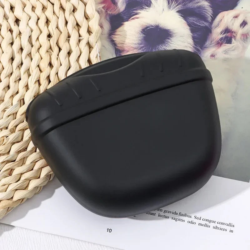 Silicone Treat Pouch, Pet Training, Waist Bag