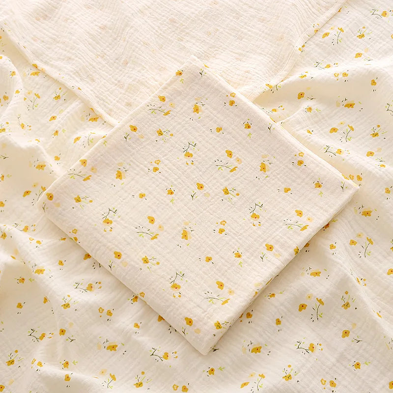 Baby Blanket, Muslin Swaddle, 2-Layer, Cotton, Receive Blankets, Bath Towel