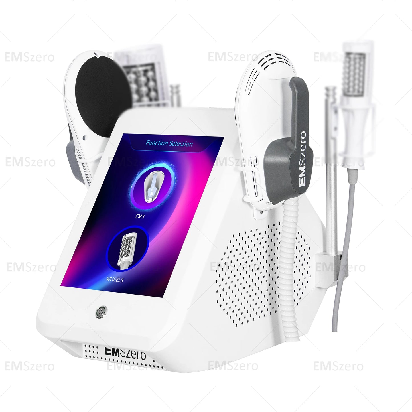 Vacuum 360 Slimming Massage, Face Lifting, EMS Roller Therapy Machine, Weight Loss, Inner Ball Roller