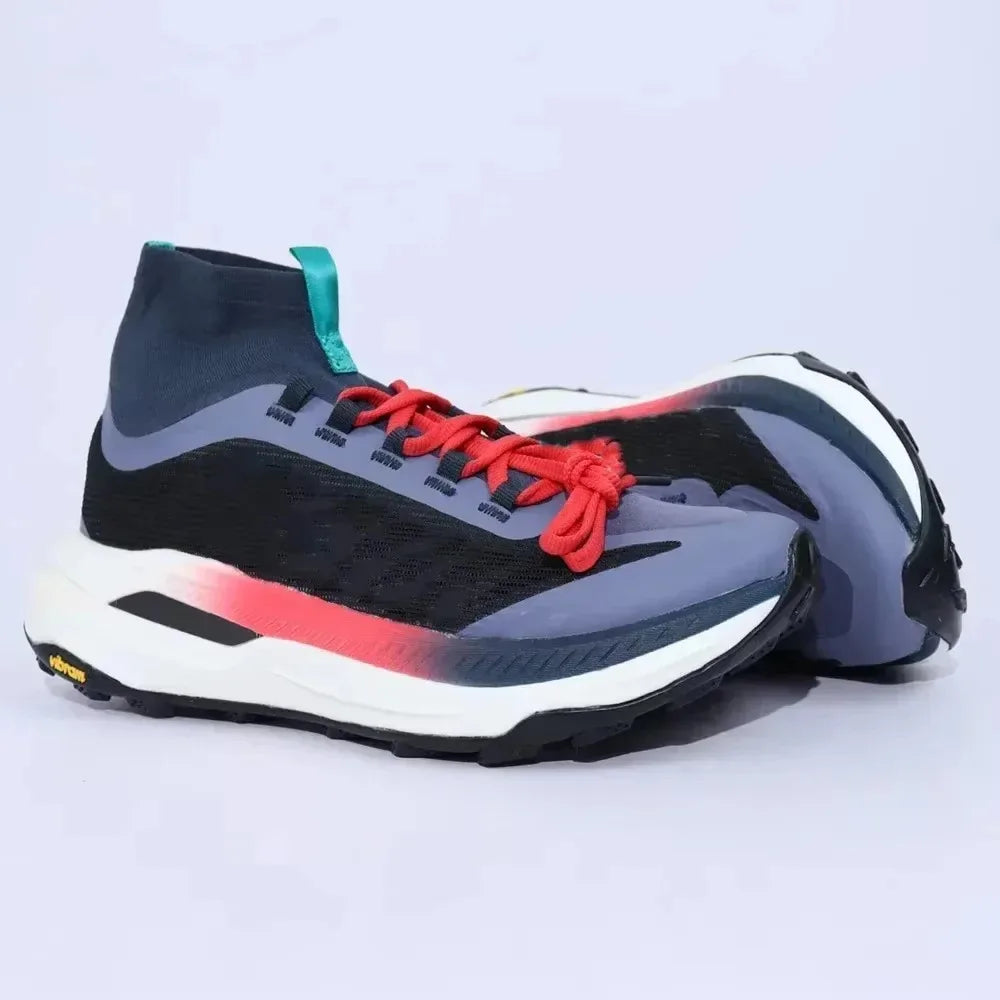 Men/Women Trail Running Shoes, Outdoor Carbon Plate Marathon Training Shoes, Anti-Sand Anklets