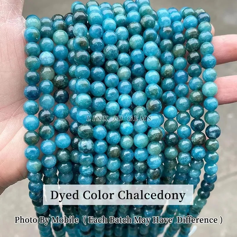 Natural Stone, Lapis Lazuli Round Loose Beads For Jewelry Making