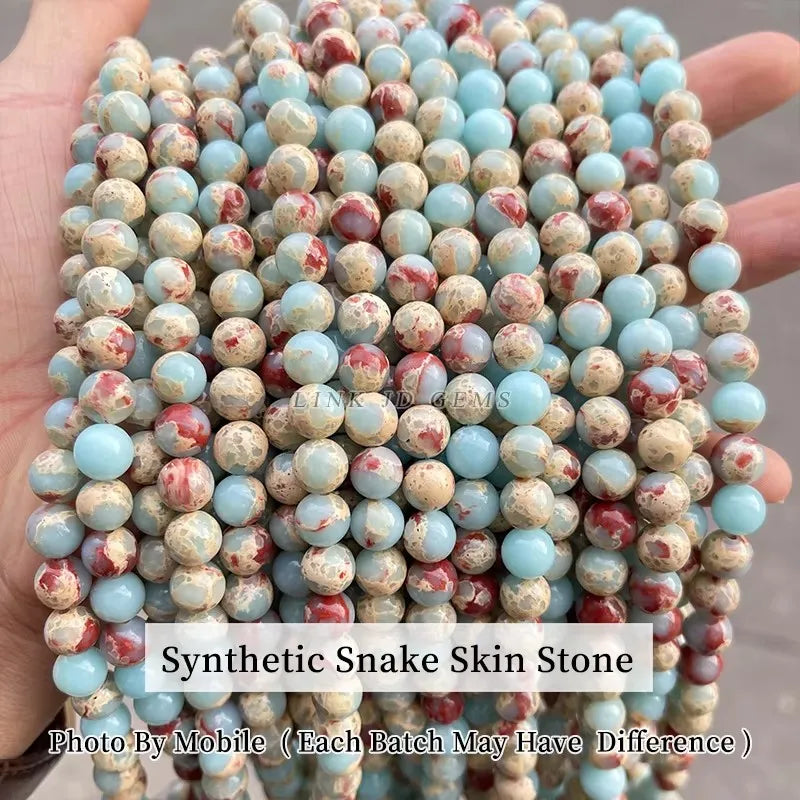 Natural Stone, Lapis Lazuli Round Loose Beads For Jewelry Making
