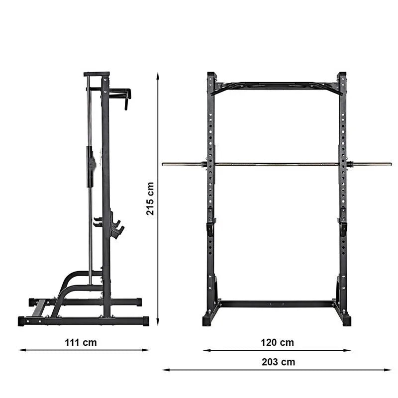 Fitness Equipment, Half Frame, Pull-Up ,Barbell, Squat Stand, Multifunctional