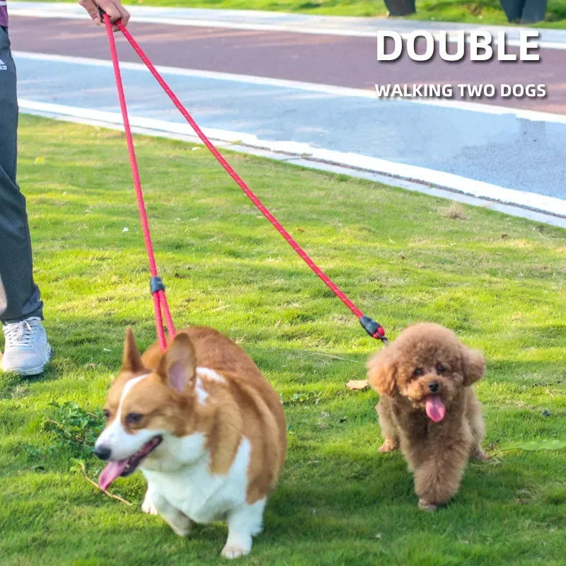 Hands Free Dog Leash, 3M Long, Waterproof, Reflective, Double-headed