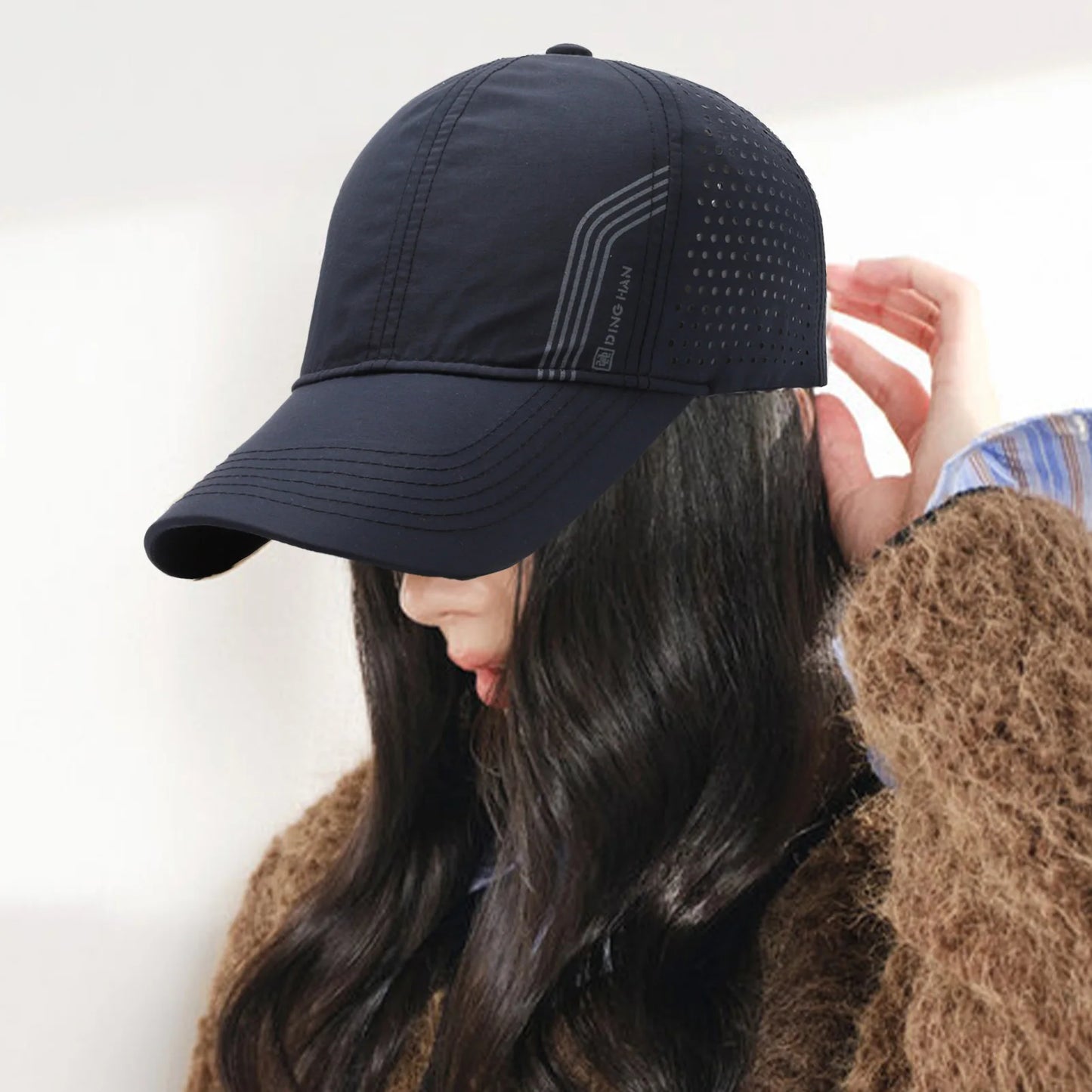 Solid Baseball Caps, Breathable, Mesh, Quick Drying