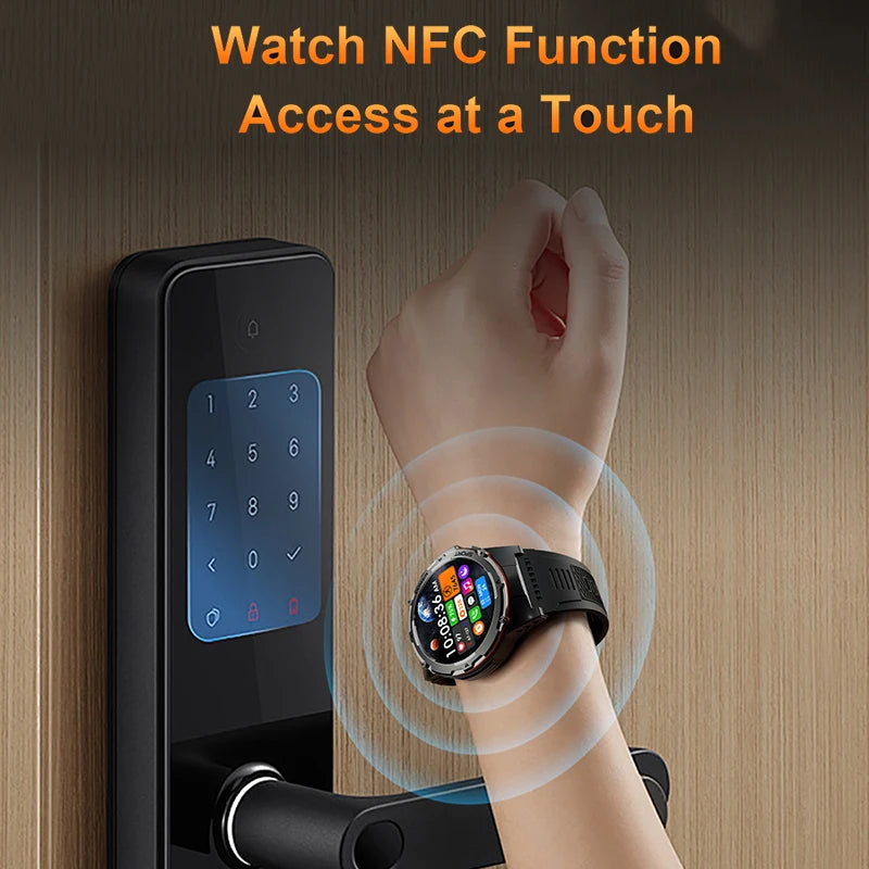 Men's Call Smart Watch, NFC Function, Sports Fitness Tracker, Waterproof, GPS