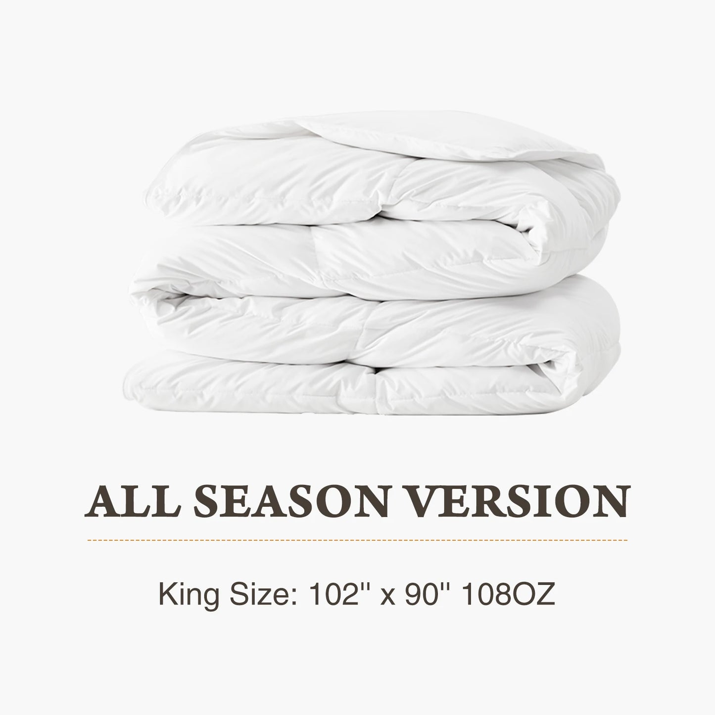 JHK Comforter, Corner Tabs, Box Stitched, Easy To Wash Bedding