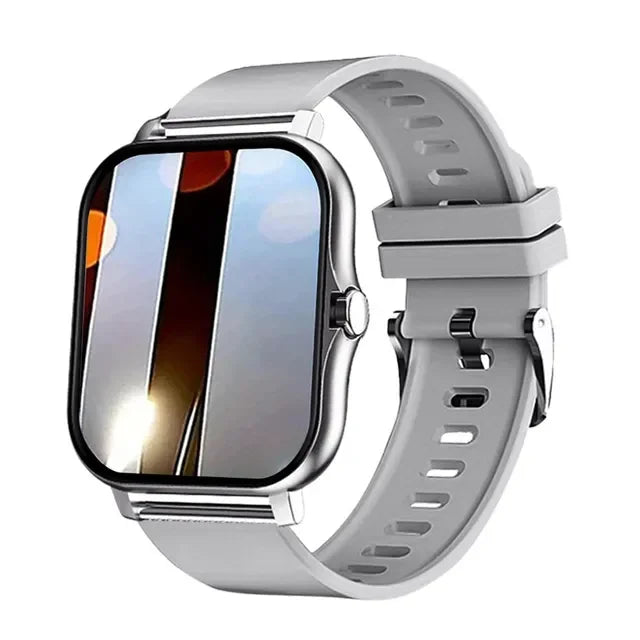 Sports Smart Watch, Fitness, Clock, Health Monitor, Waterproof, Wireless Call, Men/Women, IOS