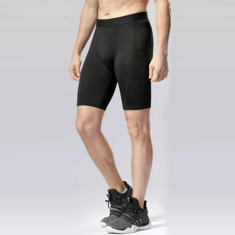 Men's Quick Dry Compression Running Shorts