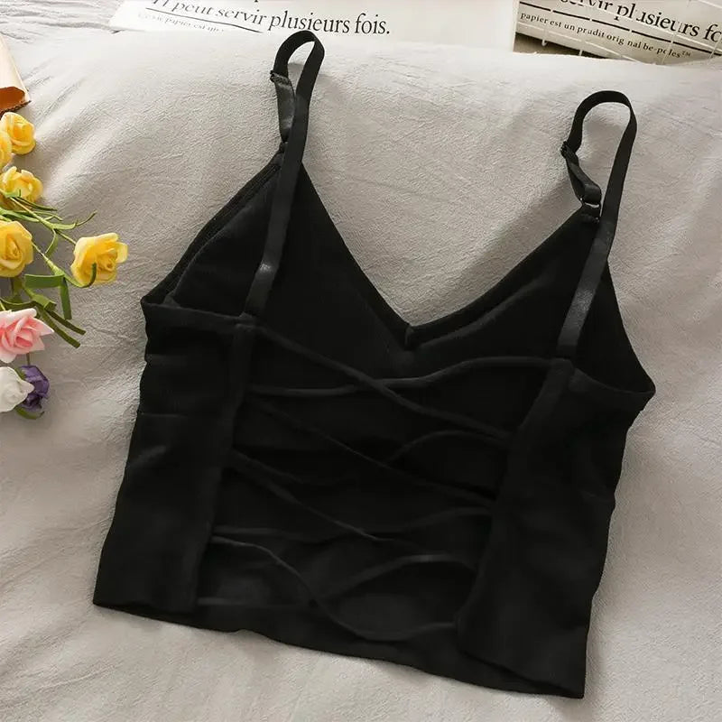 Sports Tops, Tank, Built In Bra, Solid Color, Sleeveless Camisole