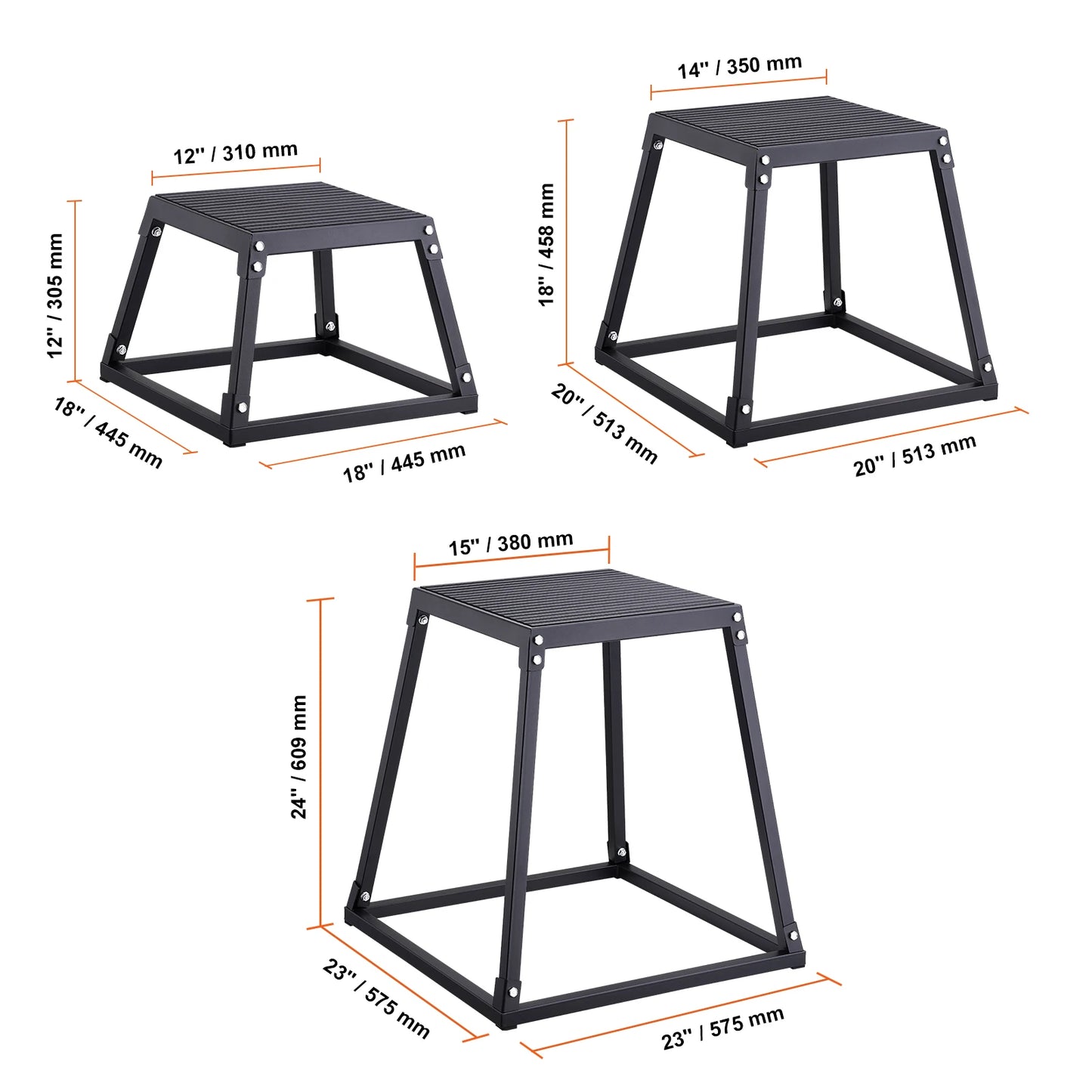SucceBuy Plyometric Jump Box, Conditioning, Strength Training