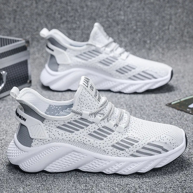 Men Running Shoes, Outdoor Sports, Breathable, Comfortable, Mountaineering Shoes
