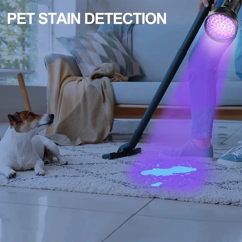 6pc, UV Black Light, Portable Ultraviolet, Pet Urine Stains Detection