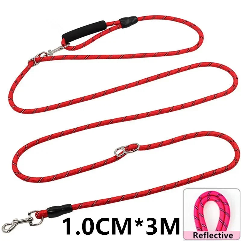 Hands Free Dog Leash, 3M Long, Waterproof, Reflective, Double-headed