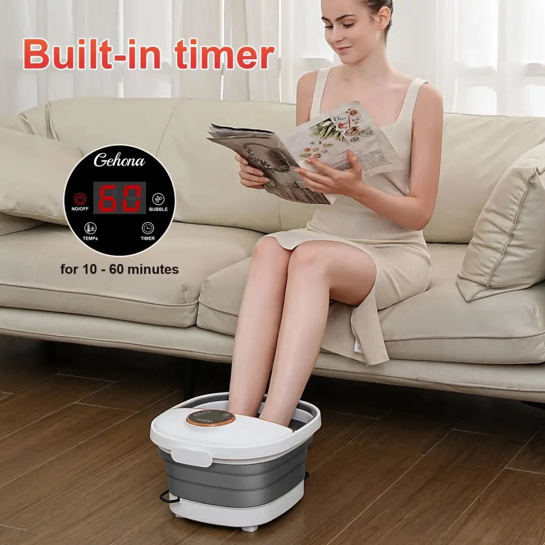Foot Spa, Folding, Automatic Heating Intelligent Constant Temperature, Electric